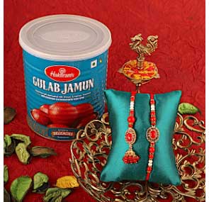 Send Rakhi with Sweets 